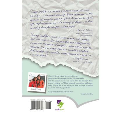 A Family Apart – Sleuthing the Mysteries of Abandonment, Adoption and DNA – A Memoir (softcover) - Image 2